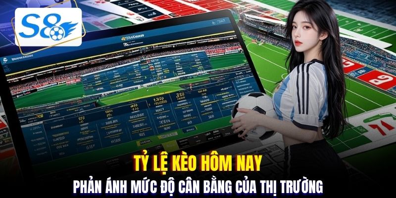 Tỷ lệ kèo hôm nay phản ánh mức độ cân bằng của thị trường