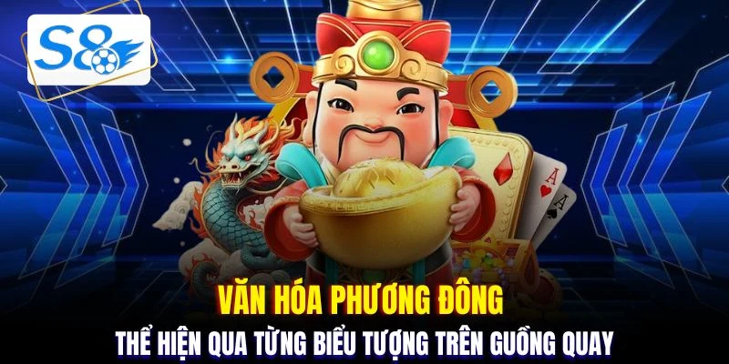 Văn hóa phương Đông thể hiện qua từng biểu tượng trên guồng quay